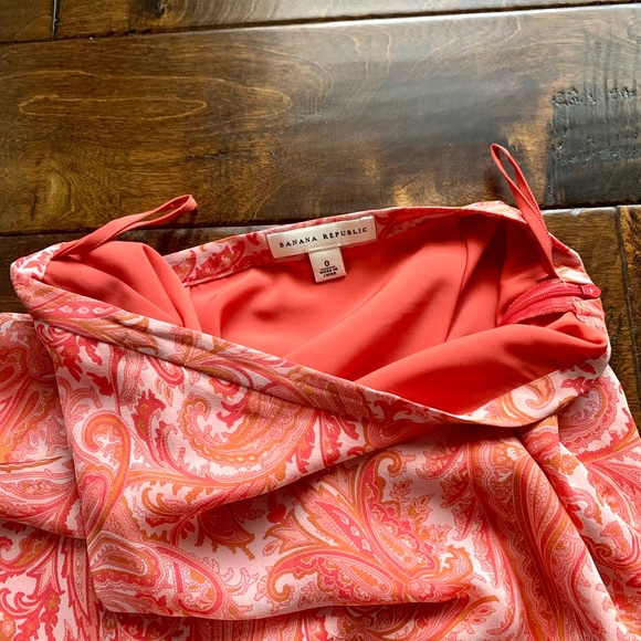 Vintage Banana Republic Patterned Y2K Midi Skirt - Picture 12 of 14